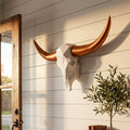ADG42 Low-Poly Large Steer Skull and Horns | Wall Decor by Active Doodie Gear­®