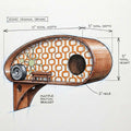 ADG42 Mid-Century Birdhouses | Retro RV Park Collection by Active Doodie Gear­®