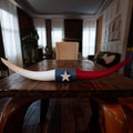 ADG42 Texas Flag Steer Horns Themed Decor by Active Doodie Gear­®
