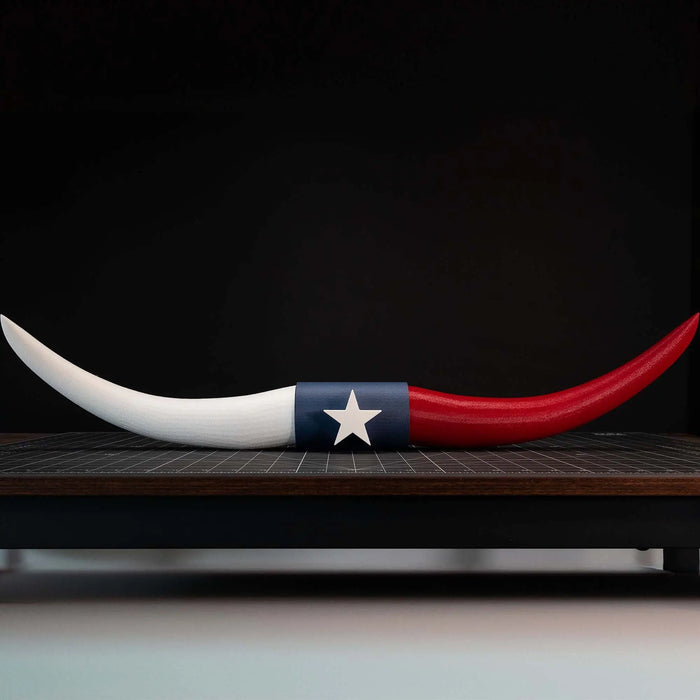 ADG42 Texas Flag Steer Horns Themed Decor by Active Doodie Gear­®