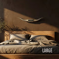 ADG42 The Boss Gold Steer Horns | Home Office by Active Doodie Gear­®