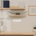 ADG42 The Boss Gold Steer Horns | Home Office by Active Doodie Gear­®
