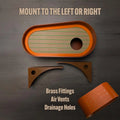 ADG42 The Oransa Mid-Century Modern Birdhouse by Active Doodie Gear­®