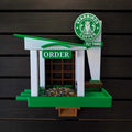 ADG42 The Starbirds Parody Coffee Shop Bird Feeder by Active Doodie Gear­®