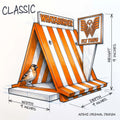 ADG42 The Whatabirder Parody Bird Feeder | Classic or Cafe Style by Active Doodie Gear­®