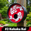 ADG42 Zen Birdhouses | Koi Pond Inspired with Easy Maintenance Clean Out by Active Doodie Gear­®