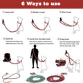 Adjustable and Stretchable Reflective Double Dog Leash by DailySale