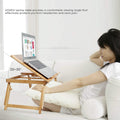 Adjustable Bamboo Laptop Desk by DailySale