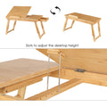 Adjustable Bamboo Laptop Desk by DailySale
