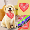 Adjustable Bandana Leather Pet Collar by DailySale