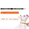 Adjustable Black Nylon Collar Case for Medium Dogs - Apple AirTag by Zerodamage Sahara Case LLC