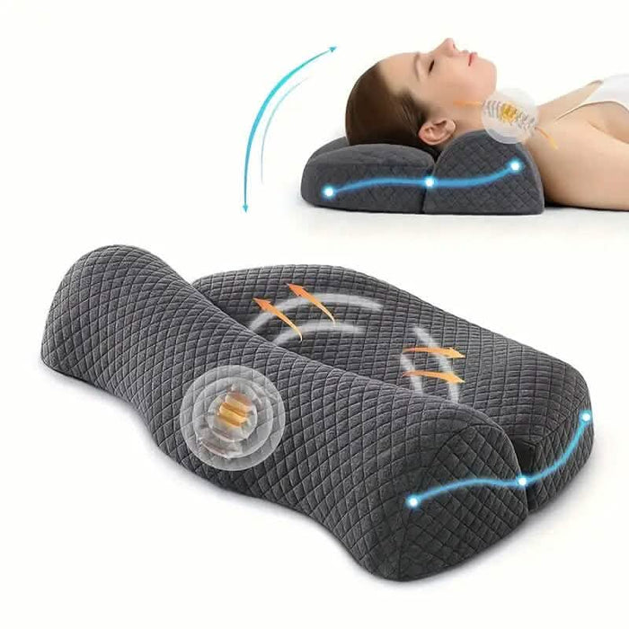 Adjustable Memory Foam Neck Pillow for Shoulder and Cervical Relax by DailySale