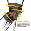 Adjustable Open Patella Compression Knee Brace by DailySale