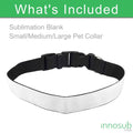 Adjustable Polyester Dog Collar - 6 Sizes by INNOSUB USA