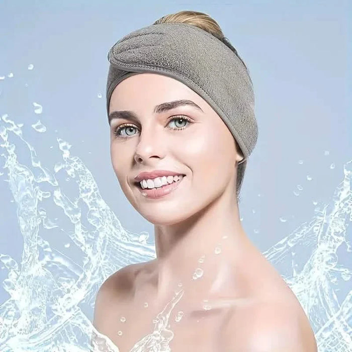 Adjustable Women's Headband - Soft, Non-Slip, Ideal for Makeup, Face Washing, Yoga, and Running by DailySale