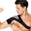 Adlikes Shoulder Support Adjustable Shoulder Wrap Belt Band Gym Sport Brace