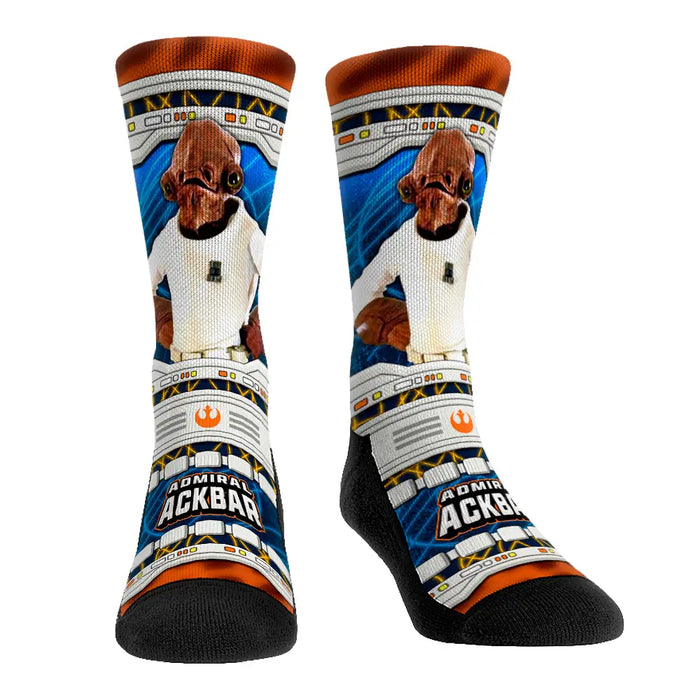 Admiral Ackbar - Hero Pose by Rock 'Em Socks