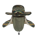 Adult Wide Brim Sun Hat with Neck Face Flap Cover by DailySale