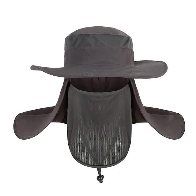 Adult Wide Brim Sun Hat with Neck Face Flap Cover by DailySale