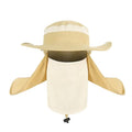Adult Wide Brim Sun Hat with Neck Face Flap Cover by DailySale
