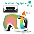 Adult Winter Ski Goggles Double Lens Eyewear Sunglasses by DailySale