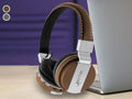 Aduro Pop Soul Leather Wireless Headphones by DailySale