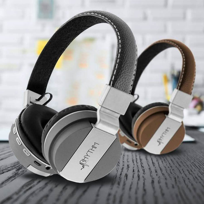 Aduro Pop Soul Leather Wireless Headphones by DailySale
