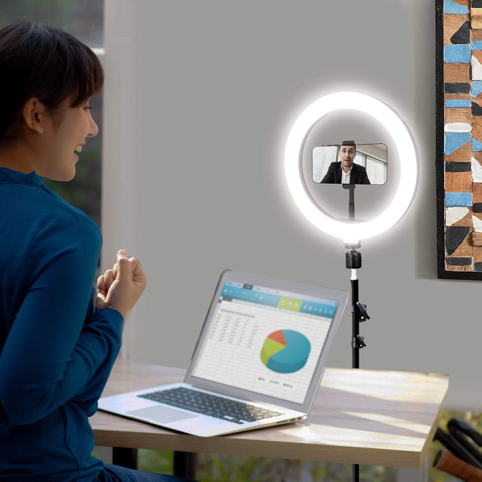 Aduro U-Stream Home Streaming Studio with 10" Ring Light and Tripod by DailySale