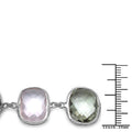 76.43 Carat Genuine Multi Stone .925 Sterling Silver Bracelet by Bids.com