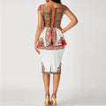 African Dashiki Top And Skirt by Duma Mbili LLC
