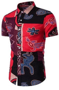 African Print Dashiki Shirt by Duma Mbili LLC