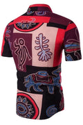 African Print Dashiki Shirt by Duma Mbili LLC