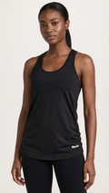 Bench Women's Rouched Active Tank, Black, Size XL by Vanessa Jane