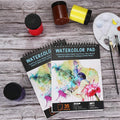 AGPtEk 12 inches 35 Sheets Watercolor Paper Pad by DailySale