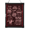 AGPtek 24"×16" LED Message Board Illuminated Erasable with Remote Control