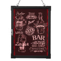 AGPtek 24"×16" LED Message Board Illuminated Erasable with Remote Control by DailySale