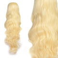 AGPTEK 33 Inch Heat Resistant Curly Wavy Long Wigs Blond Hair by DailySale