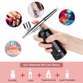 AGPtEK Airbrush Kit Mini Air Compressor by DailySale