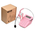 AGPtek Call Center Dialpad Corded Headset Telephone by DailySale