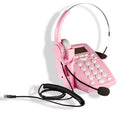 AGPtek Call Center Dialpad Corded Headset Telephone by DailySale