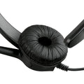 AGPtEK Call Center Hands-Free Noise Cancelling Corded Monaural Headset with Mic Mircrophone by DailySale
