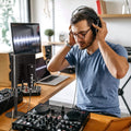 AGPtEK Compact Microphone Isolation Shield+Desk Mic Stand by DailySale