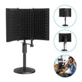 AGPtEK Compact Microphone Isolation Shield+Desk Mic Stand by DailySale