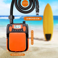 AGPtEK Electric Air Pump Digital 16PSI 12V Rechargeable SUP Electric Air Pump Compressor by DailySale