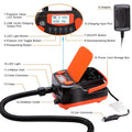 AGPtEK Electric Air Pump Digital 16PSI 12V Rechargeable SUP Electric Air Pump Compressor by DailySale