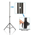 AGPtEK Microphone Stand Wind Screen Bracket with Adjustable Non-slip Tripod Base by DailySale