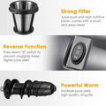 AICOK Juicer Masticating Juice Extractor with Reverse Function by DailySale