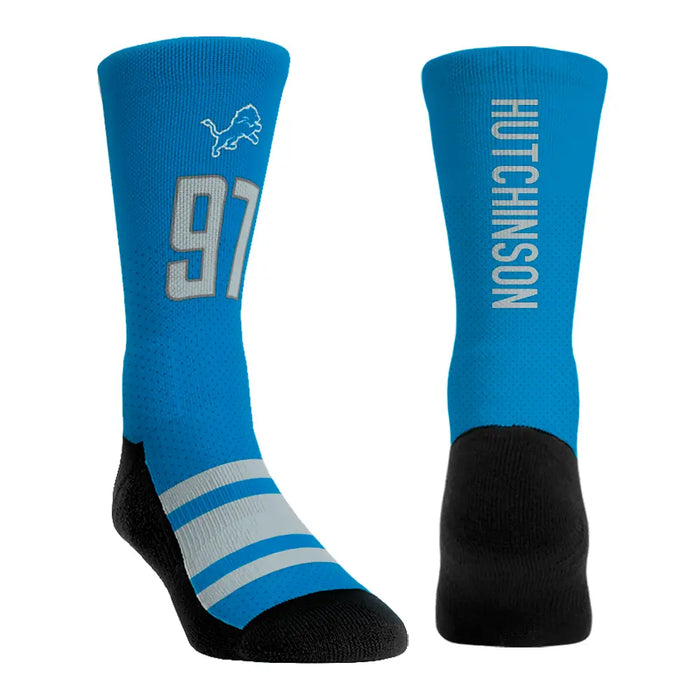 Aidan Hutchinson - Detroit Lions - Jersey (Blue) by Rock 'Em Socks