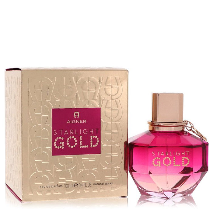 Aigner Starlight Gold by Etienne Aigner Eau De Parfum Spray 3.4 oz for Women by Avera Group