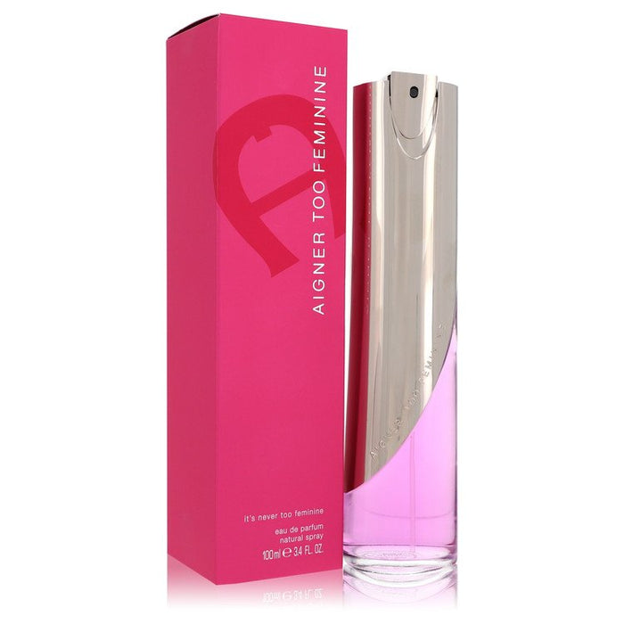 Aigner Too Feminine by Etienne Aigner Eau De Parfum Spray 3.4 oz for Women by Avera Group